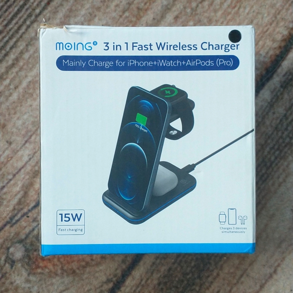3 in 1 fast wireless charger iphone iwatch airpods PRO